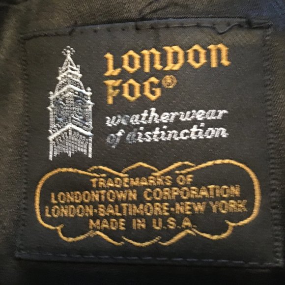 Vintage London Fog 100% Wool Overcoat Extra Long 42 - Picture 10 of 15